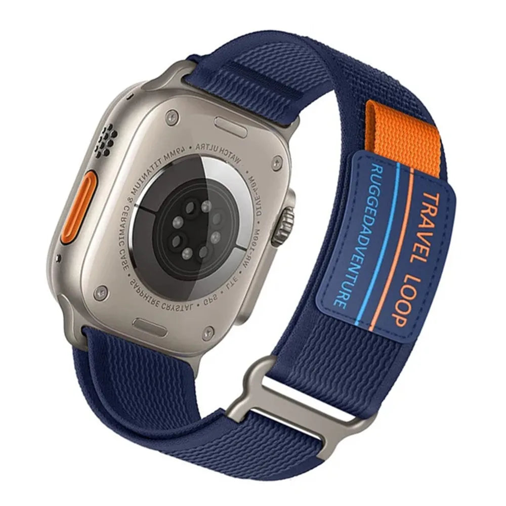 Trail Loop band for Apple Watch Ultra 2 49mm band 46mm 44mm 40mm 41mm 42mm 45mm Nylon band for Apple Watch Series 10 9 8 7 6 SE