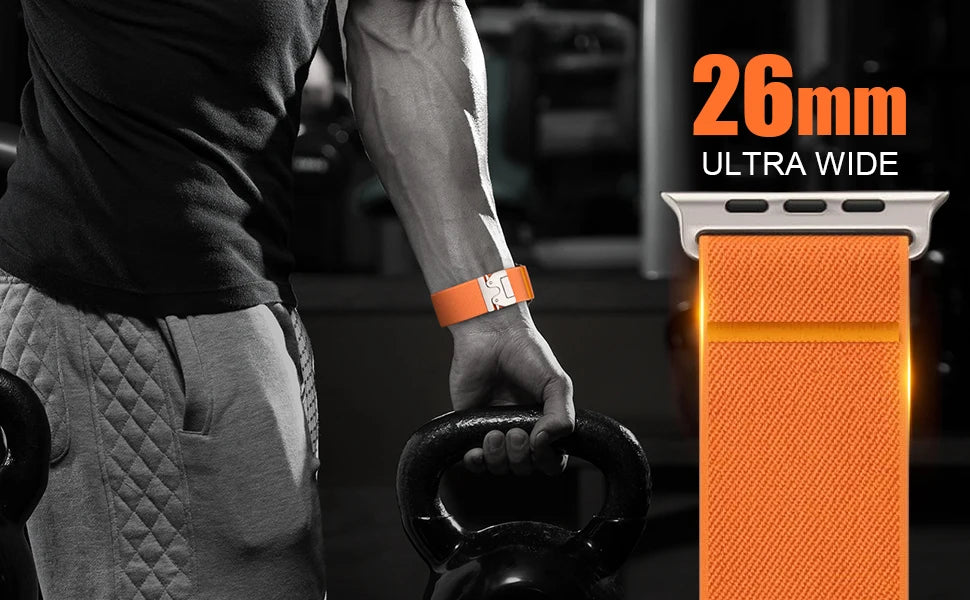 Parachute band For Apple Watch 10 band 40mm 44mm 46mm 49mm 45mm 41mm Nylon bands Apple Watch correa Series 11 9 8 7 SE Ultra 2 3