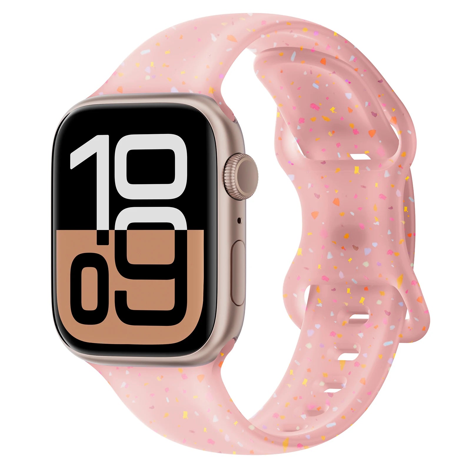 Silicone band for Apple Watch band 40mm 41mm 45mm 44mm 46mm 49mm 42mm Breathable band Apple Watch Series 11 10 9 8 SE 3 Ultra 2