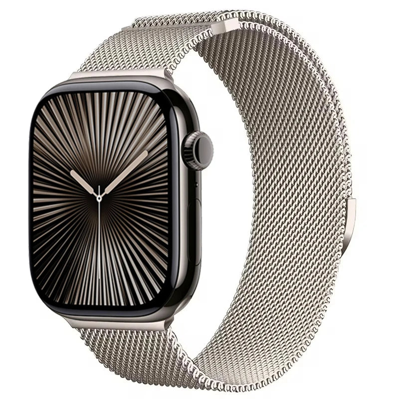 Metal Milanese band for Apple Watch band Ultra3 2 49mm 11 10 9 8 7 Magnetic band Apple Watch 6 5 4 SE2 46mm 45mm 41mm 44mm 40mm