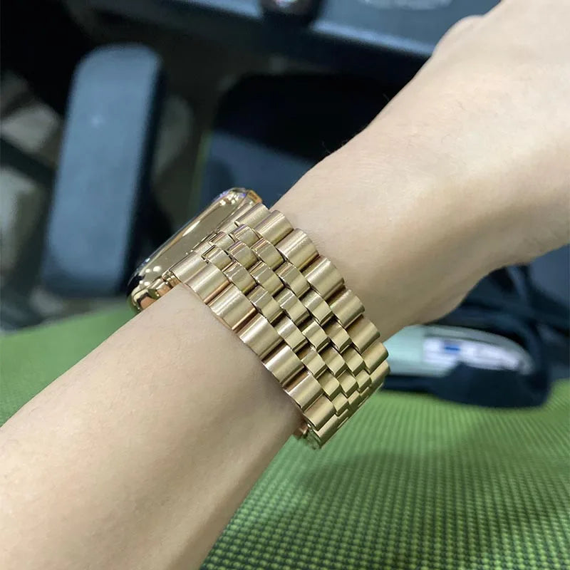 Steel band for Apple Watch Ultra band Ultra 49mm 40mm 44mm metal 38mm 42mm 38mm Apple Watch Series 10 9 8 7 6 SE 5 4 45mm 41mm 46mm