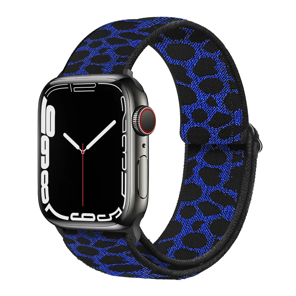 Nylon Loop band for Apple Watch band 45mm 44mm 42mm 40mm 41mm 46mm band Apple Watch Series 11 10 9 8 7 6 5 SE Ultra 3 49mm band