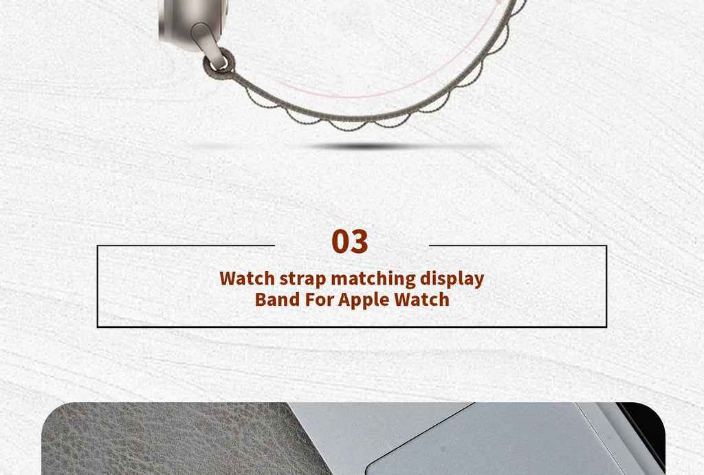 2025 New Suitable for Apple Watch High Quality Nylon band Alpine Loop For Watch Series 10 9 8 7 Ultra 2 band Apple Watch 49mm 46mm