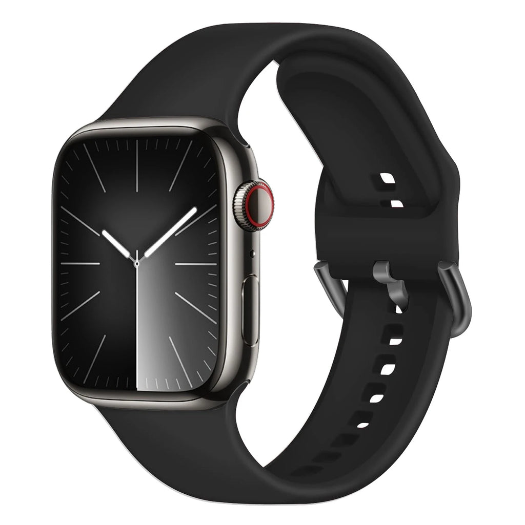 Silicone band For Apple Watch band 11 10 9 8 7 46mm 42mm 45mm 41mm Ultra 3 49mm sport band Apple Watch 6 5 4 SE 44mm 40mm Belt