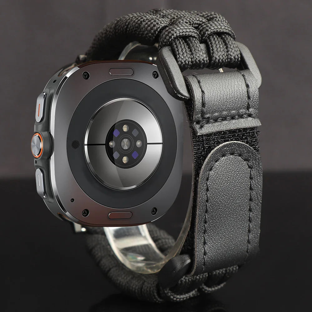 Outdoor Umbrella Rope Band For Samsung Galaxy Watch 8 8Classic Ultra 2 1 Strap Exclusive Bracelet Galaxy 8 40mm 44mm 46mm 47MM