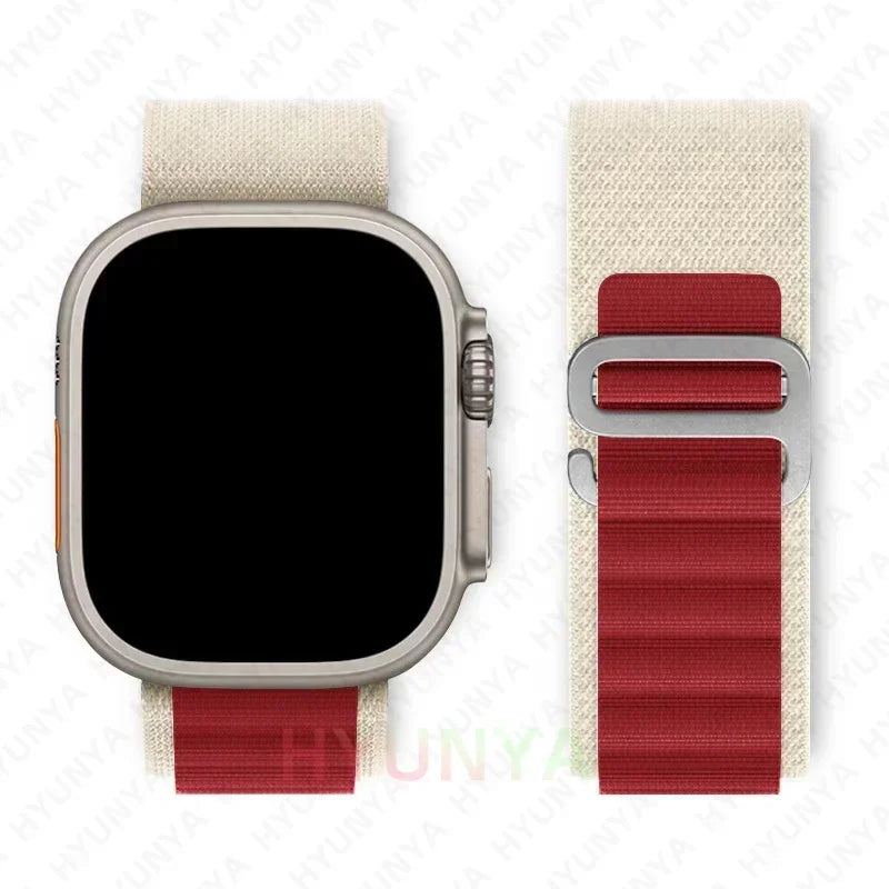 Alpine band for Apple Watch band Series 10 9 8 7 SE Ultra 2 41mm 42mm 45mm 46mm 49mm 40mm 44mm Apple Watch Correa watch band