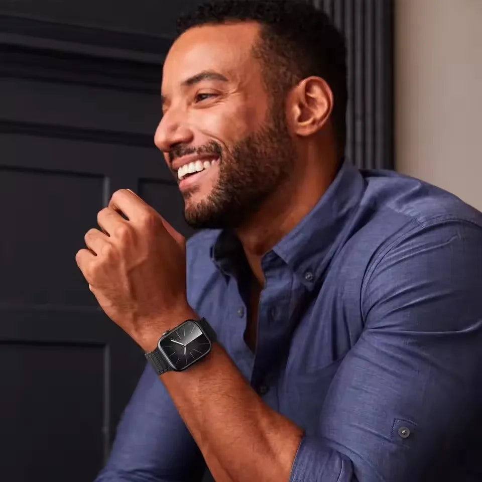 Magnetic band for Apple Watch Ultra 2 49mm band 46mm 45mm 42mm 41mm 44mm Sport Silicone band Apple Watch Series 10 9 8 7 6 SE 5 4