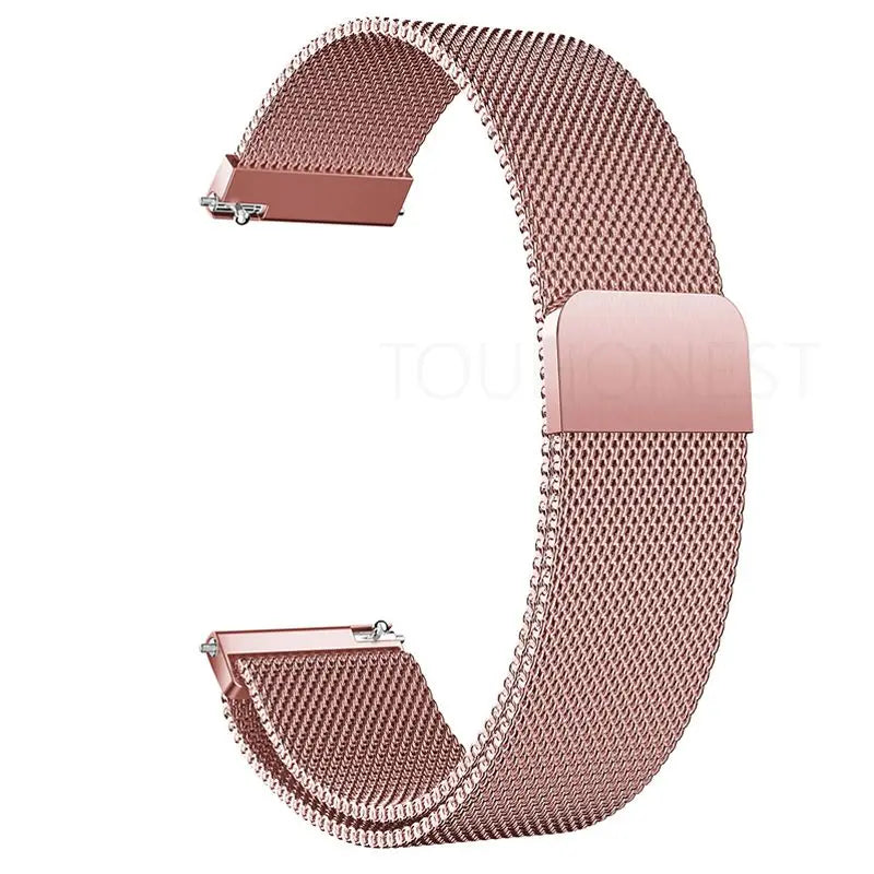 Milanese Watchband 18mm 20mm 22mm Metal Strap Bracelet For Samsung Galaxy Watch 7 6 5 4 40 44mm Huawei 4 GT Bracelet Garmin Band