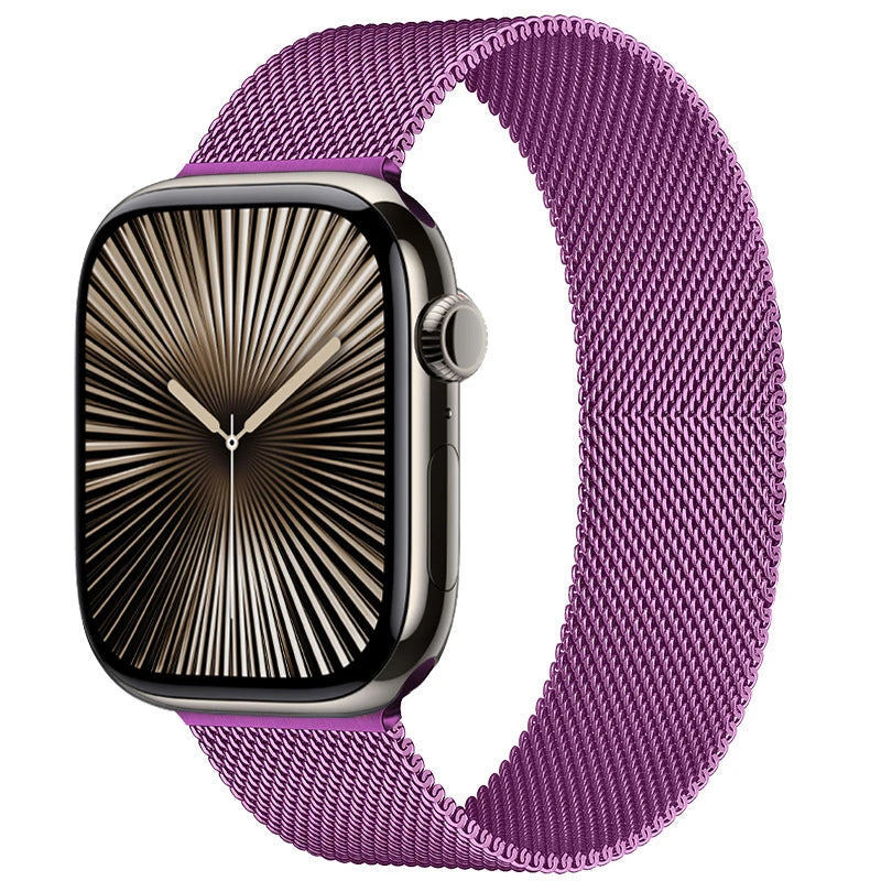 Milanese Loop band For Apple Watch 11 10 9 7 SE 6 8 46mm 42mm 44mm 45mm 40mm 41mm belt correa band Apple Watch band Ultra 3 49mm