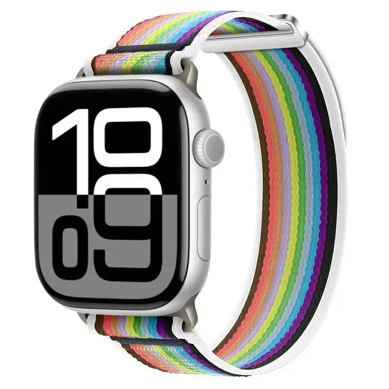 Trail Loop band for Apple Watch band Ultra 49mm 11 10 46mm 42mm 9 8 7 45mm 41mm Nylon Wristband Apple Watch Series 6 5 4 SE3 44mm 40mm