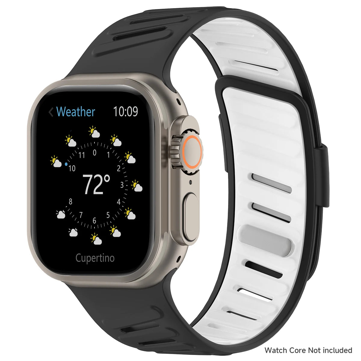 Silicone Sport band For Apple Watch Ultra 2 3 49mm band 42mm 44mm 45mm 46mm Slanted Buckle band for Apple Watch 11 10 9 8 7 6 5 4 SE 3