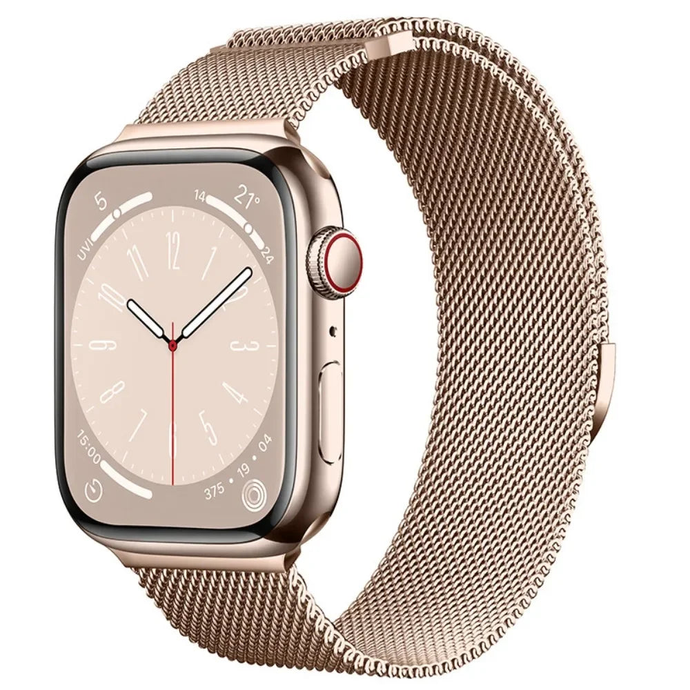 Magnetic Milanese band for Apple Watch 11 10 46mm 42mm Ultra 3 2 49mm band for Apple Watch 9 8 7 6 5 SE 3 44mm 45mm 40mm 41mm Band