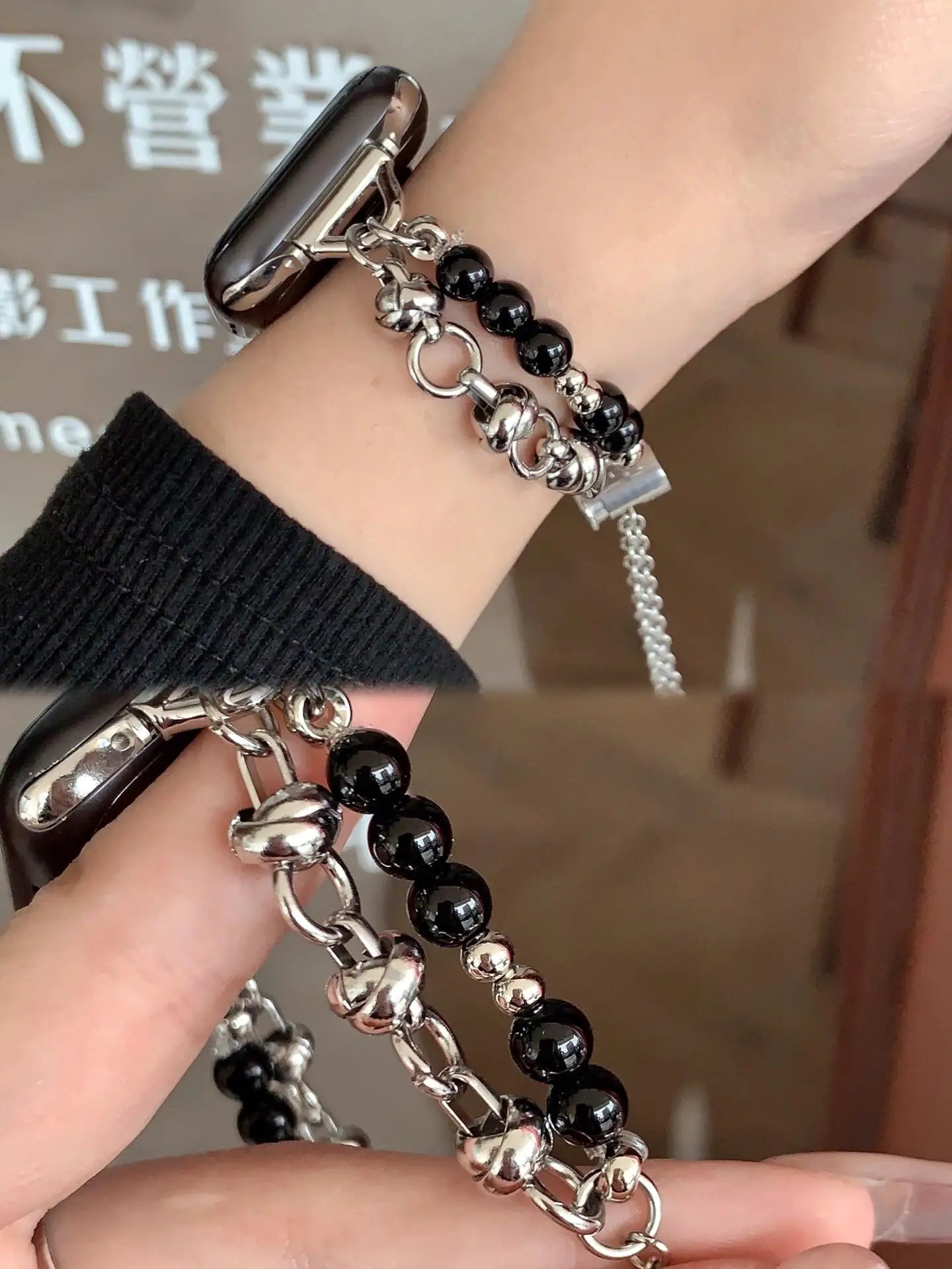 Adjustable link band For Apple Watch band Series Ultra 11 10 9 8 7 6 5 4 3 2 1 SE 38mm 40mm 41mm 42mm 44mm 45mm 46mm 49mm