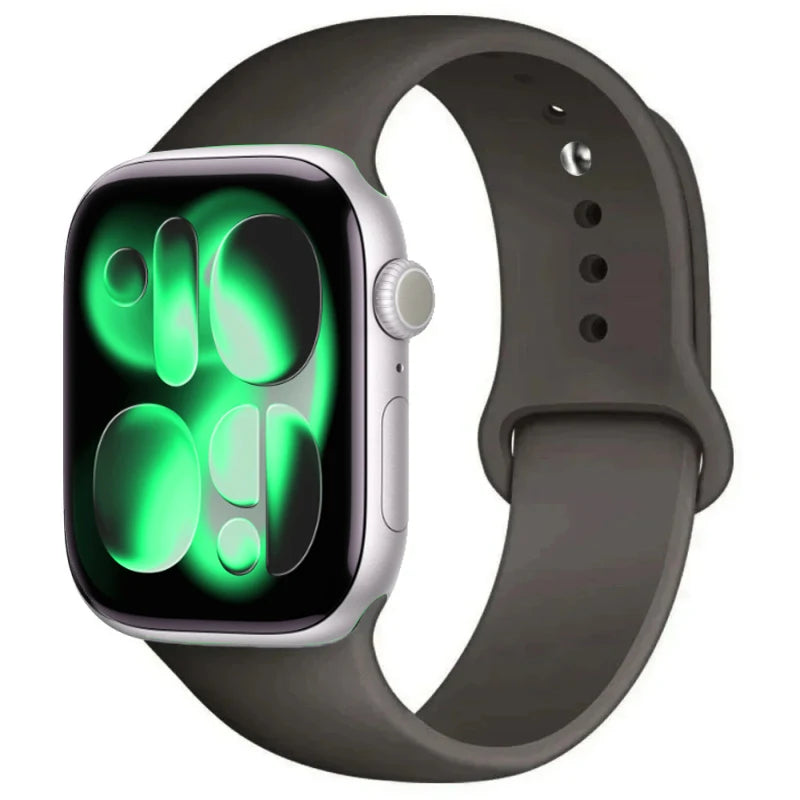 For Apple Watch band 46mm 42mm 45mm 44mm 40mm Silicone sport band Apple Watch Series 11 10 8 7 6 5 4 SE 9 Ultra 3 2 49mm band