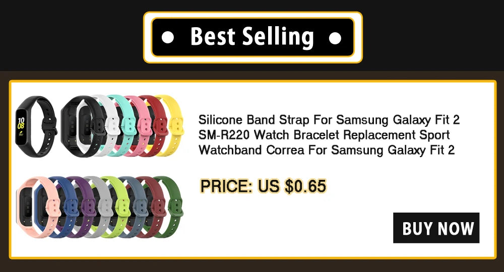 Silicone Strap For Samsung Galaxy Fit-e R375 Smart Adjustable Bracelet Replacement Wristband For Galaxy Fit E R375 Watchband
