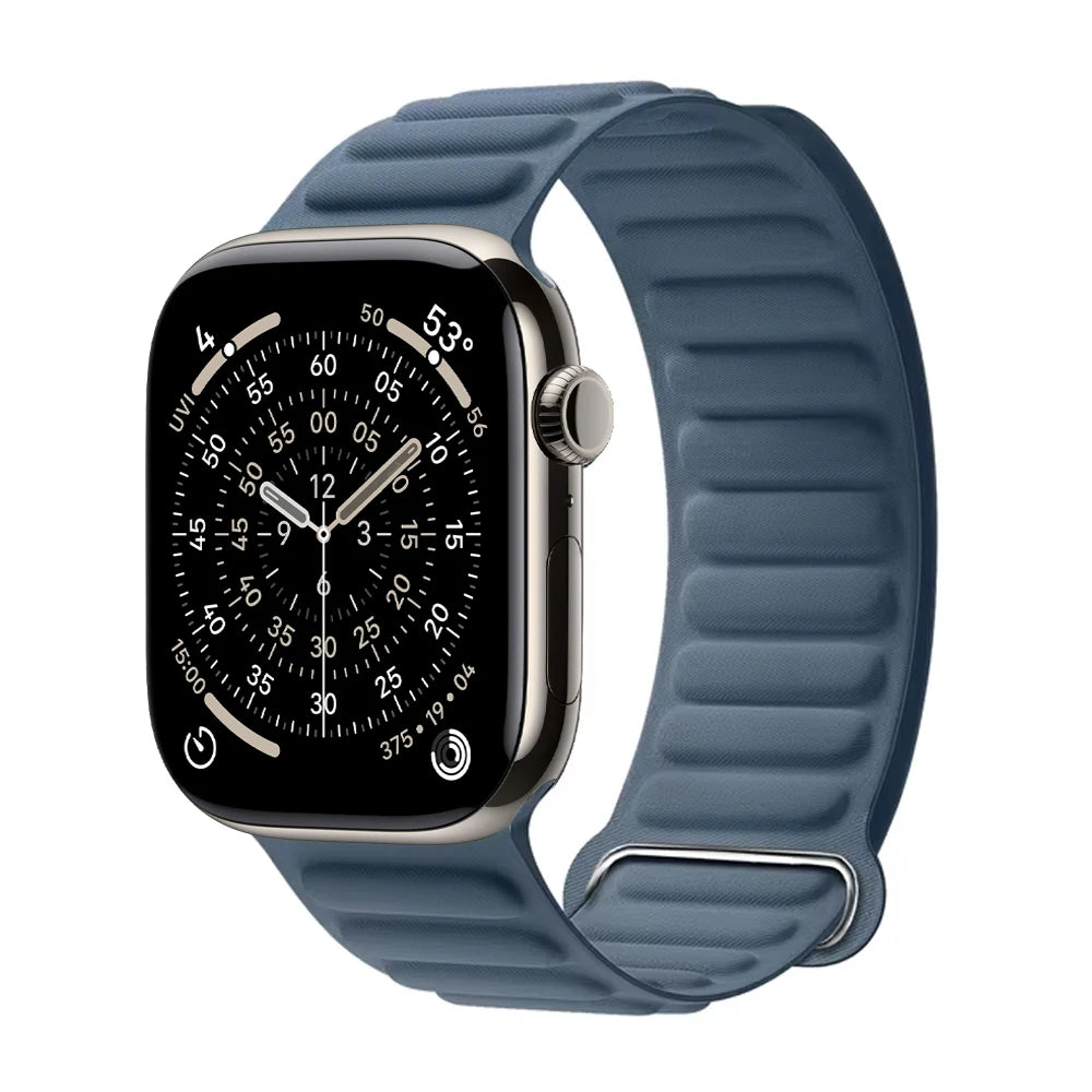 FineWoven band for Apple Watch 11 band 46mm 42mm 49mm 40mm 45mm 41mm 44mm Magnetic Link band Apple Watch Series 10 9 8 6 7 SE Ultra 3