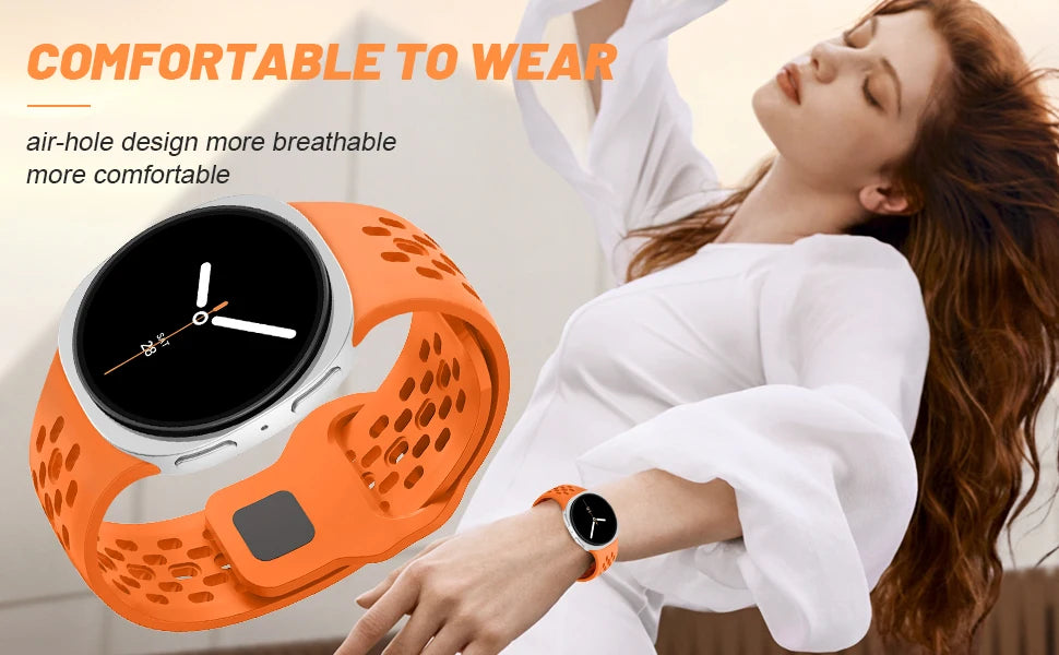 Silicone straps for Samsung Galaxy Watch 8 Strap 40/44mm Sport Bracelet correa Galaxy Watch 8classic 46mm wristband Accessories