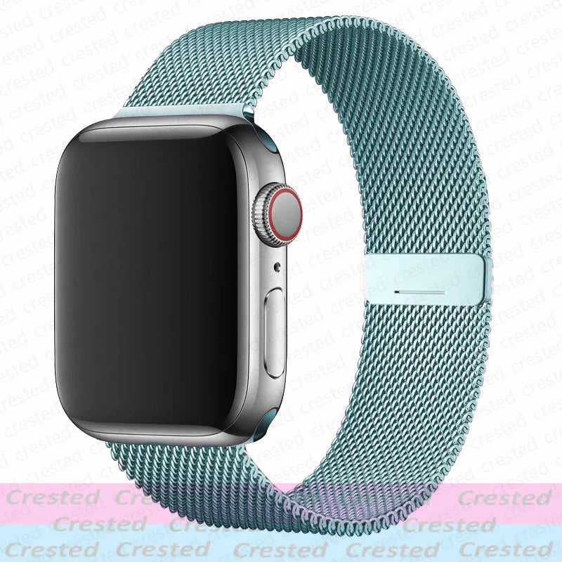 Magnetic band For Apple Watch band 44mm 40mm 45mm 46mm 49mm 42mm 41mm 38mm belt band Apple Watch Series 10 9 3 6 7 8 SE Ultra 2