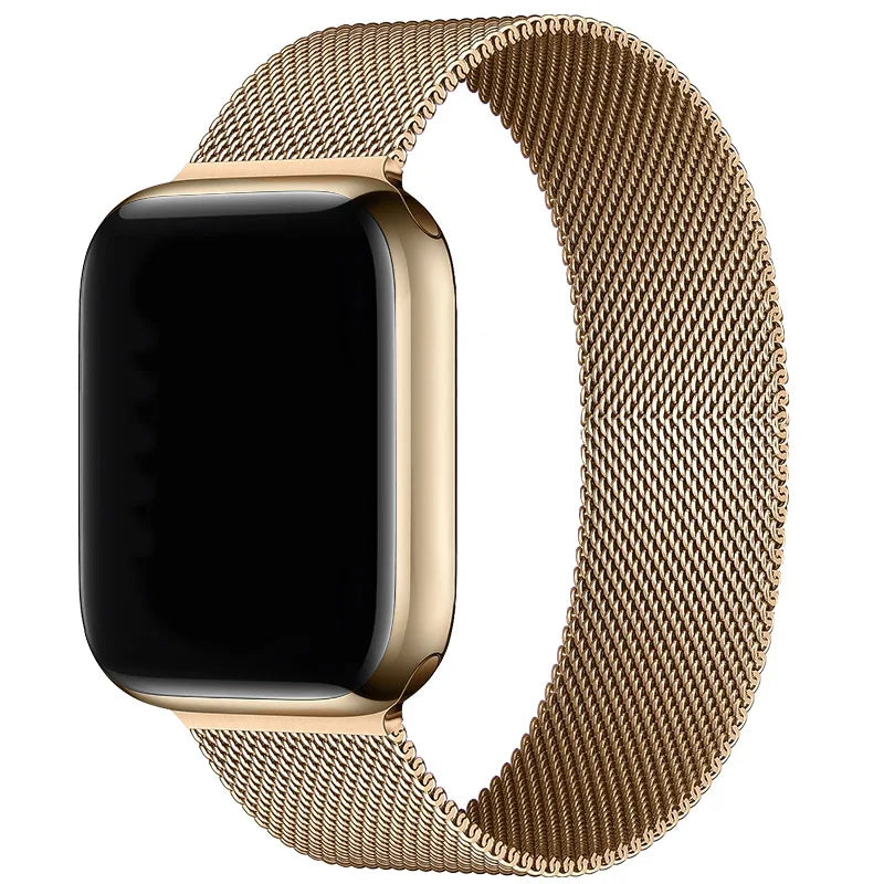 band For Apple Watch band 10 46mm 44mm 45mm 41mm 49mm 42mm 40mm 45mm Milanese Loop band Apple Watch Series 9 7 8 4 5 6 SE Ultra2