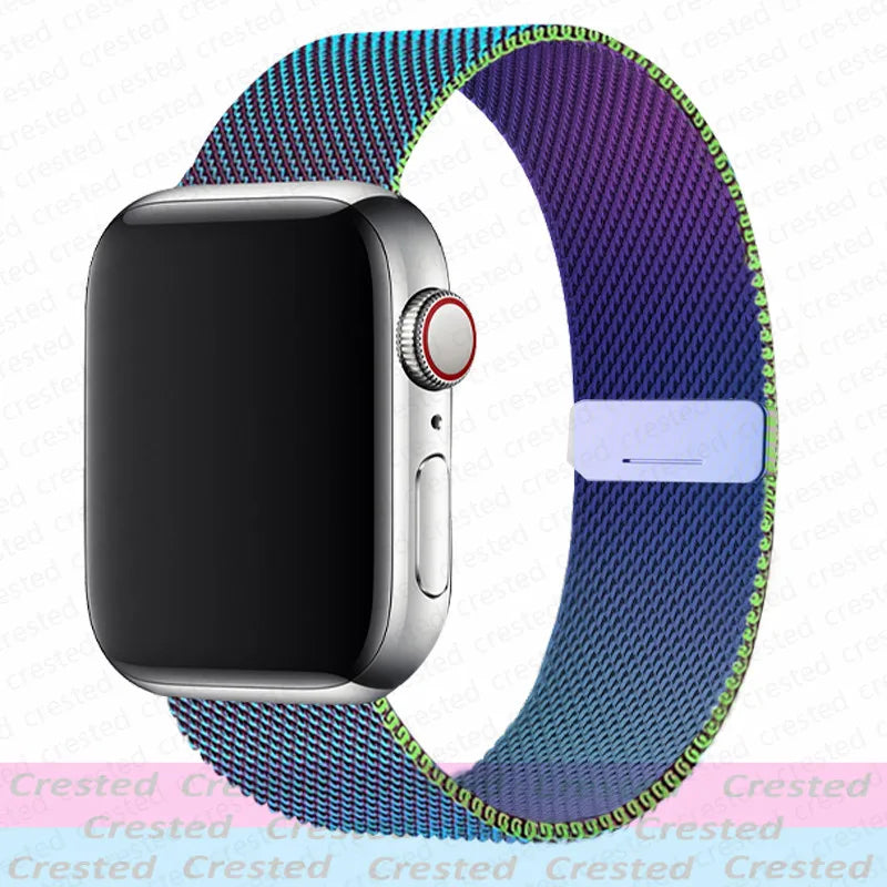 Magnetic band For Apple Watch band 44mm 40mm 45mm 46mm 49mm 42mm 41mm 38mm belt band Apple Watch Series 10 9 3 6 7 8 SE Ultra 2