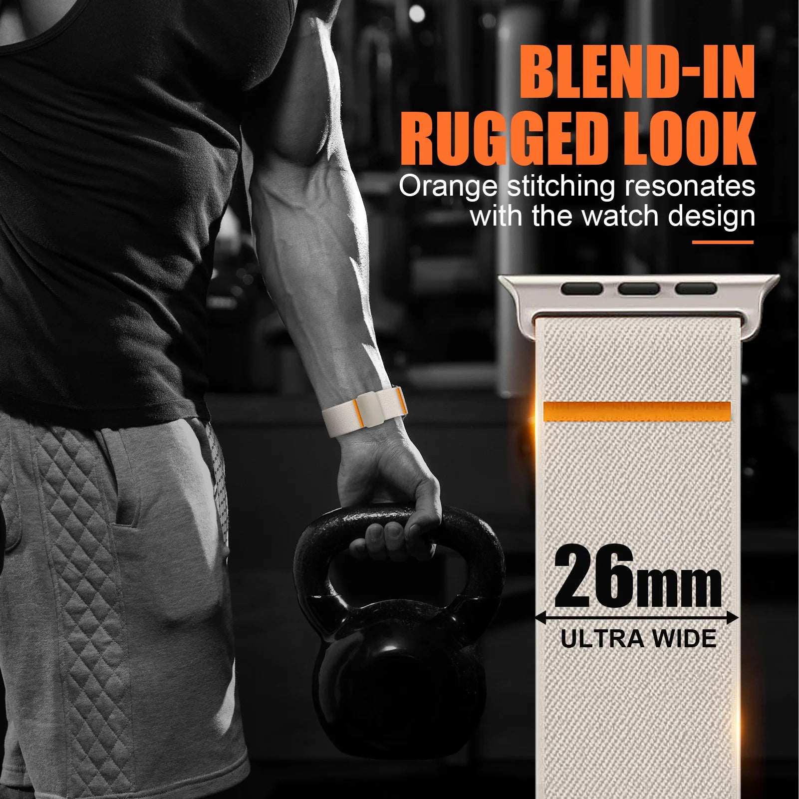 Nylon loop For Apple Watch Ultra 2 3 band 49mm 44mm 46mm 42mm 45mm magnetic band correa Apple Watch Series 10 9 8 7 11 3 SE band