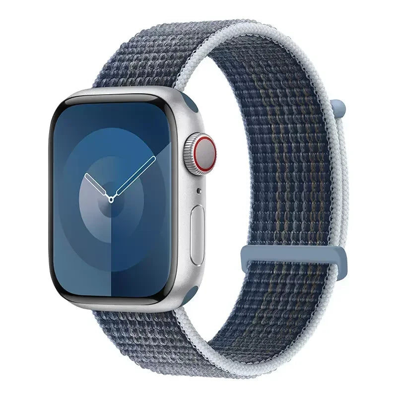 Nylon Loop band For Apple Watch 11 10 9 8 7 46mm 45mm 42mm 41mm Ultra 3 2 49mm Braided band Apple Watch 6 5 4 SE3 44mm 40mm Belt