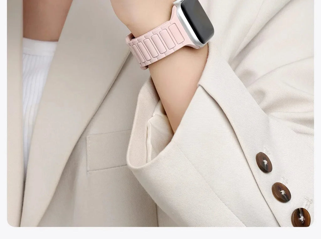 band For Apple Watch band 44mm 45mm Ultra 1 2 49mm 40mm 41mm 42mm 45mm 44mm Silicone band Apple Watch Series 10 9 8 SE 7 6 5 Band