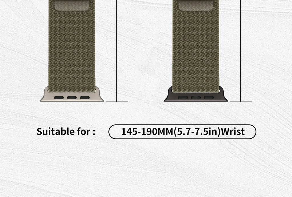 2025 New Suitable for Apple Watch High Quality Nylon band Alpine Loop For Watch Series 10 9 8 7 Ultra 2 band Apple Watch 49mm 46mm