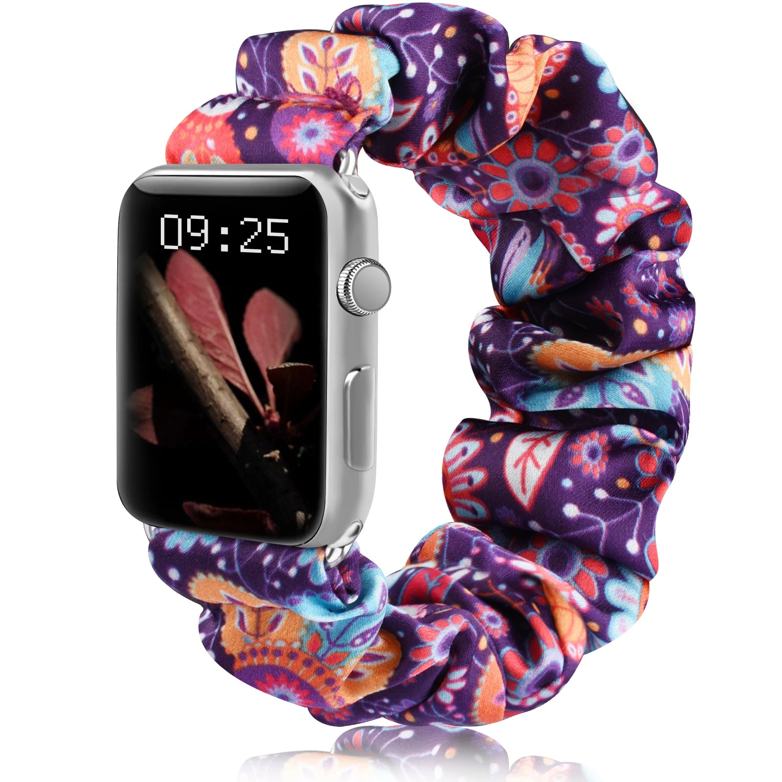 For Apple Watch band Series 8 7 SE 6 5 Ulta 49mm Elastic Scrunchie band for Apple Watch 44mm 40mm 38mm 42mm 41mm 45mm band Belt