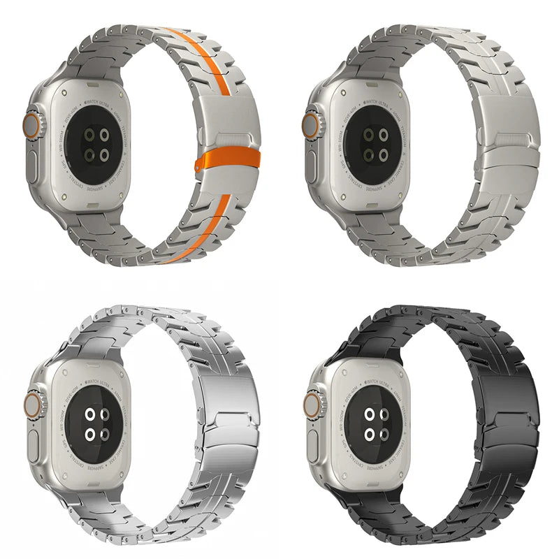 Stainless Steel band For Apple Watch Series 11 10 9 8 SE 3 46mm 45mm 42mm 44mm metal band For Apple Watch Ultra 3 2 1 49mm