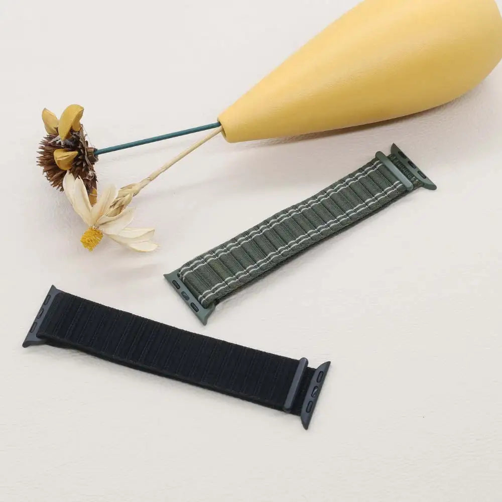 Fabric band for Apple Watch Ultra band 49mm 45mm 46mm 44mm 42mm 41mm 40mm Nylon Loop band Apple Watch Series 10 9 8 7 6 5 4 SE