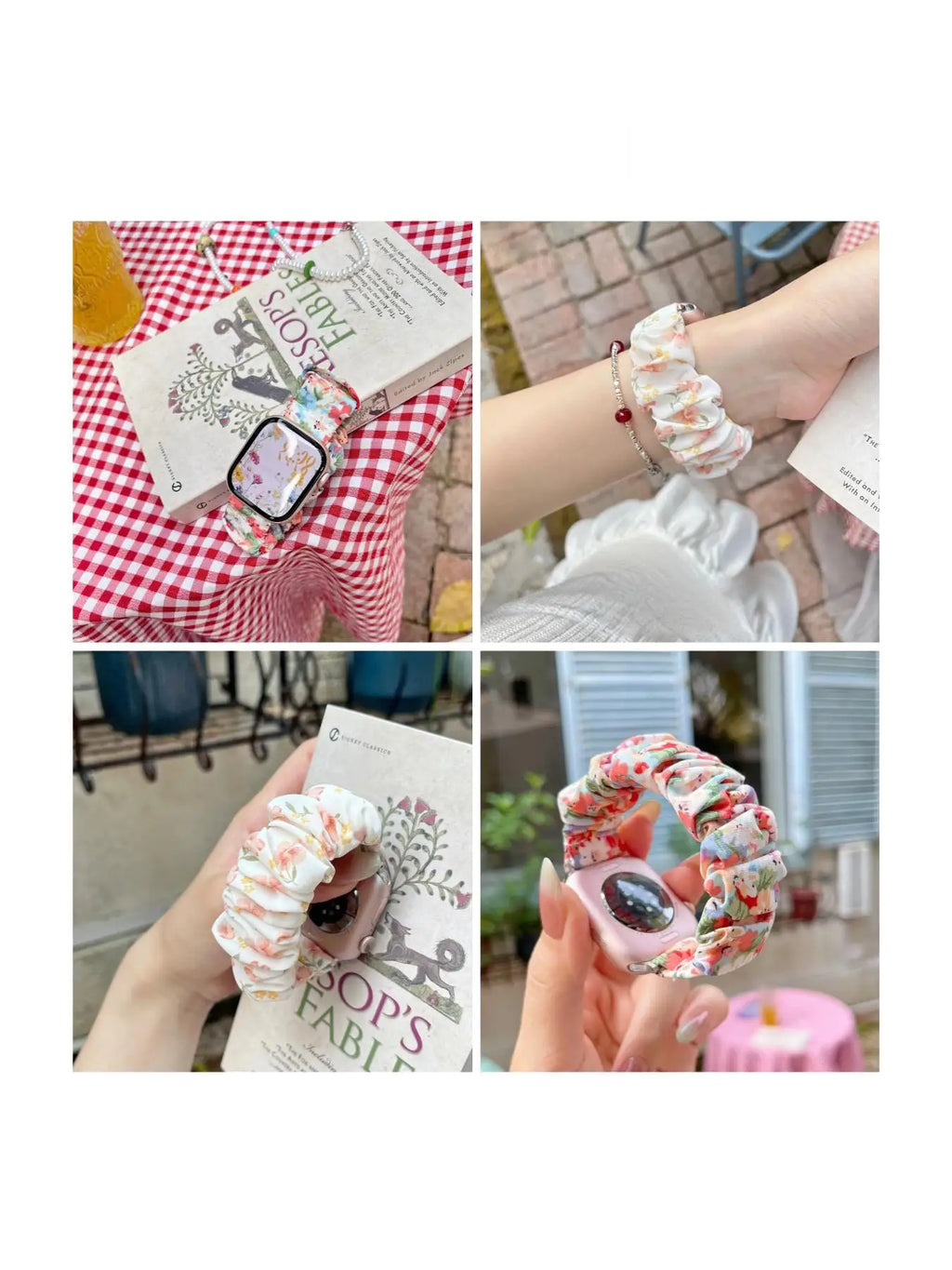 Candy Color Scheme Strap for Samsung Galaxy Fit 3 Elastic Solo Loop Strap for Samsung Galaxy Fit3 SM-R390 Accessories