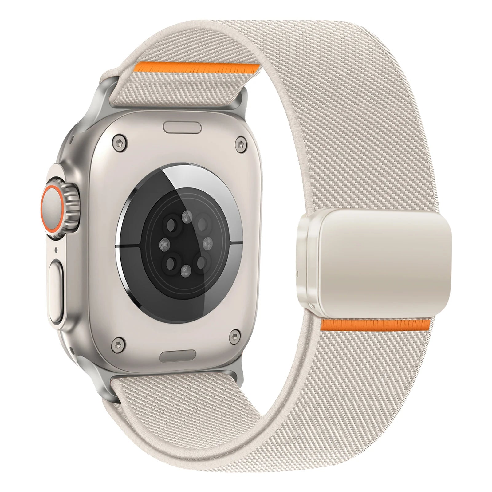 Magnetic band For Apple Watch band 49mm 45mm 46mm 44mm 42mm Nylon Sport Correa band Apple Watch Series Ultra 2 10 9 8 7 6 5 SE