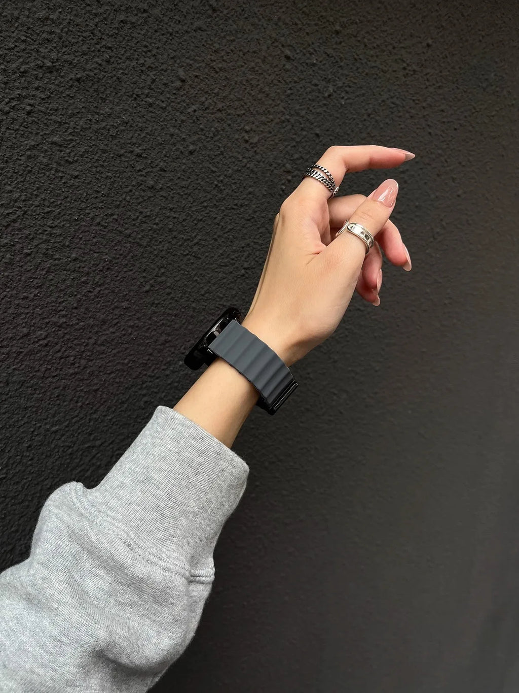 Ocean Silicone Loop Strap For Samsung Galaxy Watch 7 6 5 40mm 44mm Adjustable Bracelet Watchband For Galaxy 4 6 Classic 20/22mm