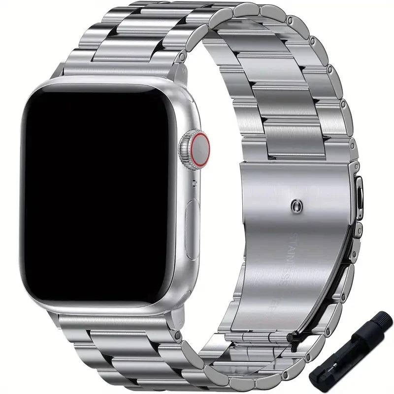 Stainless steel band for Apple Watch band 49mm 45mm 41mm 44mm 40mm 42mm 46mm metal band Apple Watch 11 10 9 8 7 6 5 SE Ultra 3