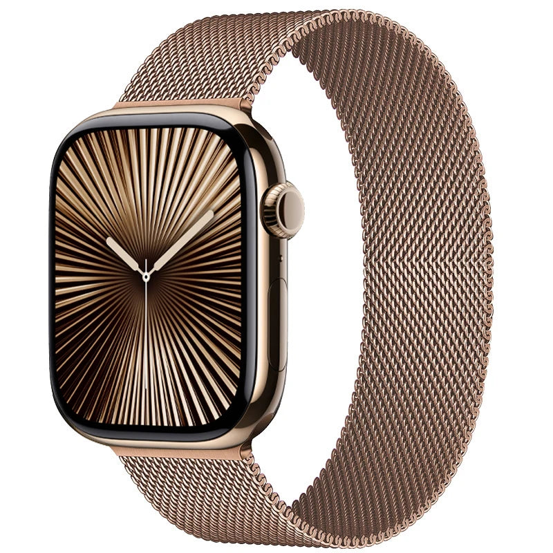 Milanese Loop band For Apple Watch 11 10 9 7 SE 6 8 46mm 42mm 44mm 45mm 40mm 41mm belt correa band Apple Watch band Ultra 3 49mm