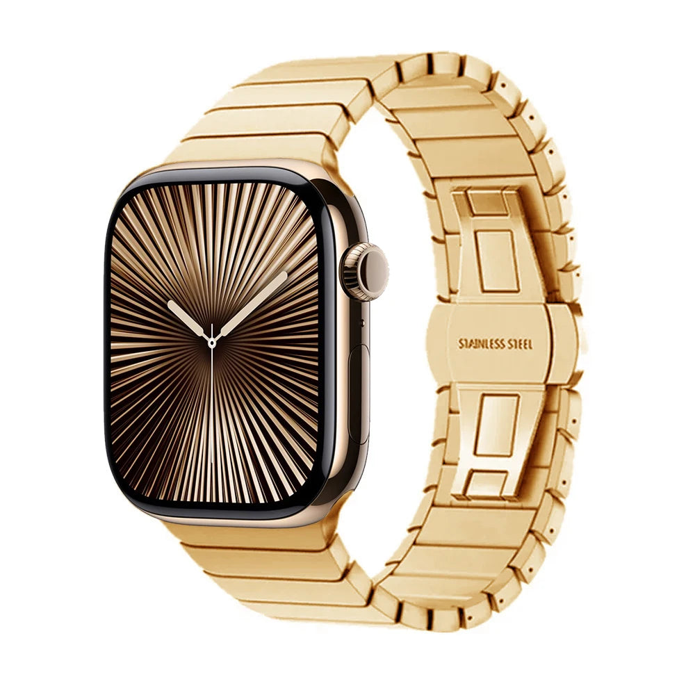 Metal band For Apple Watch 46mm band Stainless Steel watch band For Apple Watch Series 11 10 Ultra 49mm 42mm 44mm 45mm 40mm Business Correa