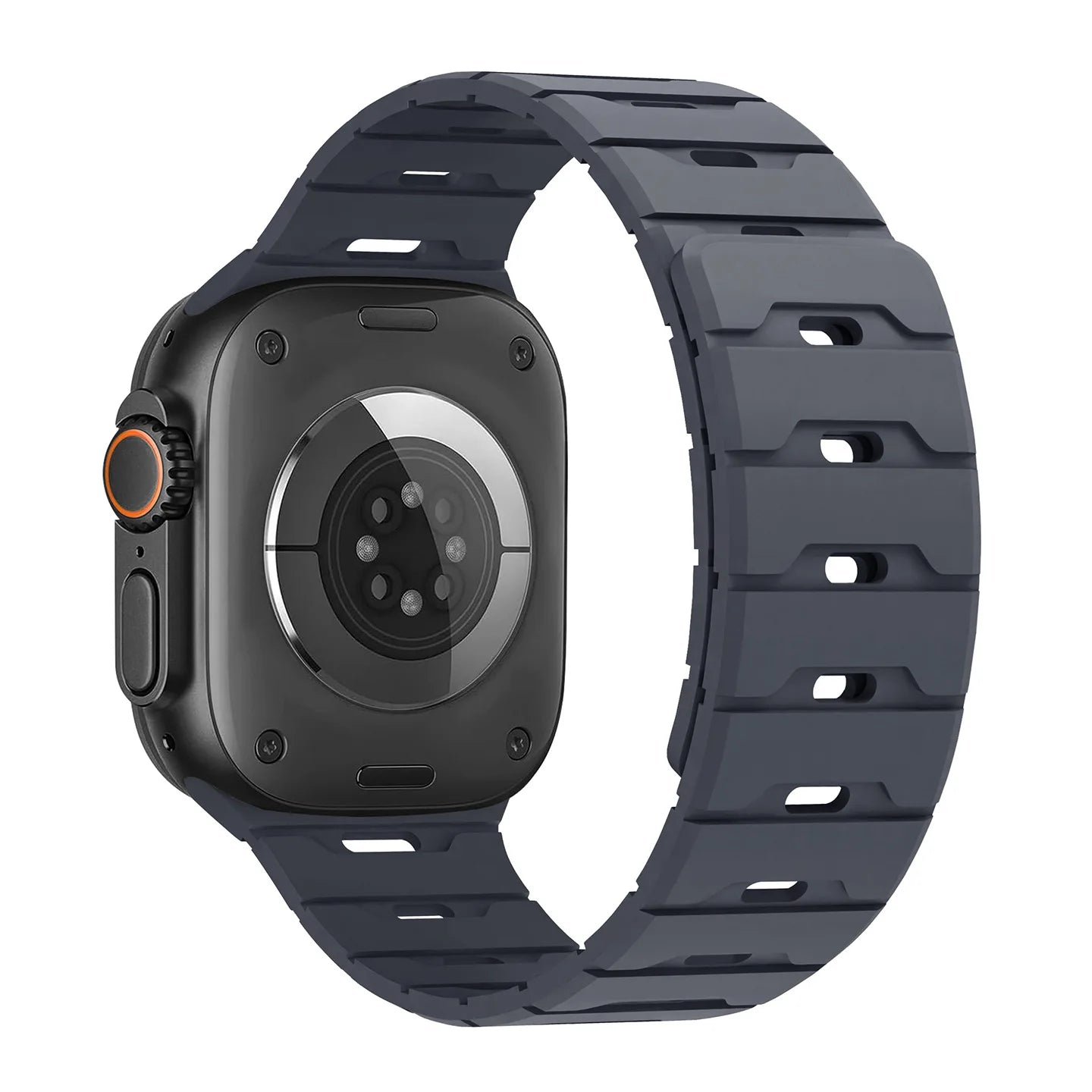Magnetic Silicone for Apple Watch Ultra 3 band 40mm 44mm 46mm 45mm 49mm 42mm 41mm correas para band Apple Watch 11 10 SE 9 8 7 6