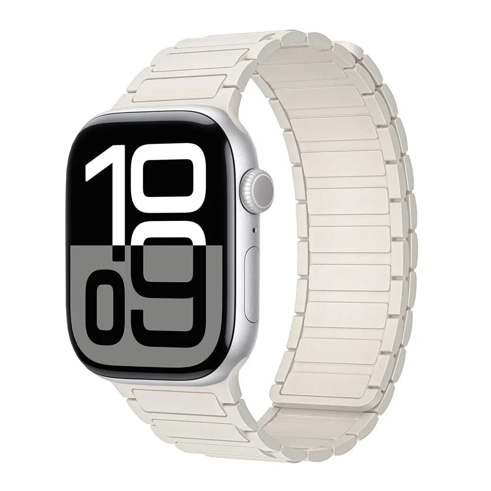 Magnetic Silicone band for Apple Watch band Ultra3 2 49mm band Apple Watch 11 10 46mm 42mm 9 8 7 6 5 SE 45mm 41mm 44mm 40mm Belt