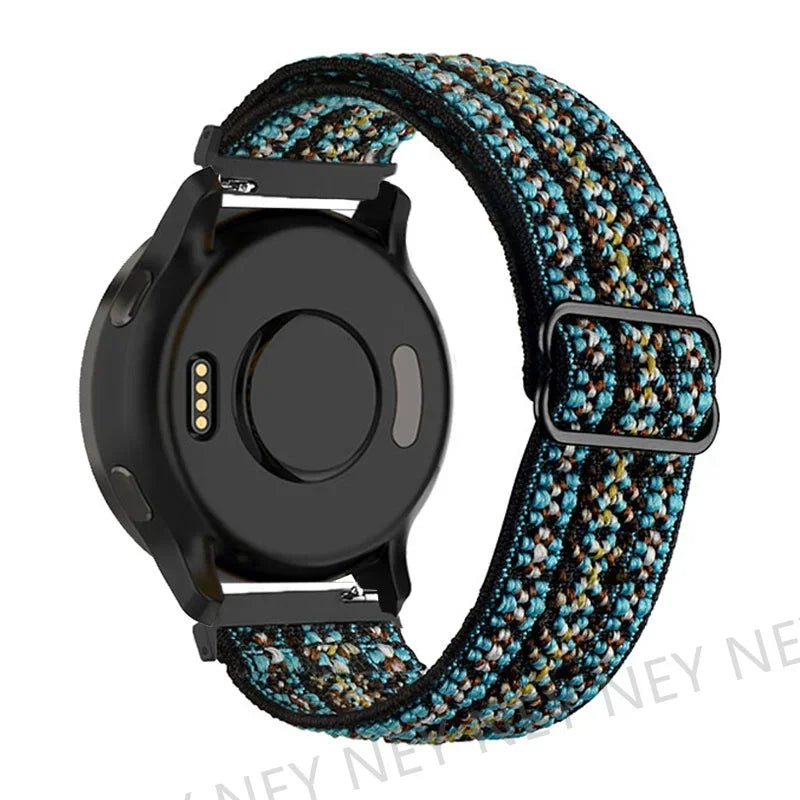 20mm 22mm strap For Samsung Galaxy watch 7 classic 46mm/6 Classic/Gear S3/4/5 pro 44mm 40mm Nylon Elastic Huawei GT 2/3 Pro band