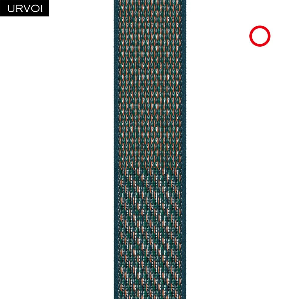URVOI Sport Loop for Apple Watch Ultra 3 2 Series 11 10 9 8 SE3 Nylon loop for Apple Watch sport band 42mm 46mm breathabe hook fastener