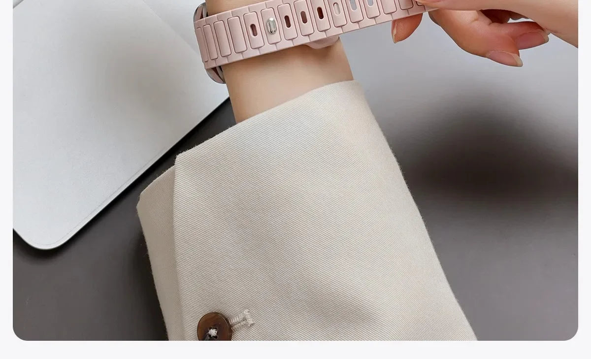 band For Apple Watch band 44mm 45mm Ultra 1 2 49mm 40mm 41mm 42mm 45mm 44mm Silicone band Apple Watch Series 10 9 8 SE 7 6 5 Band