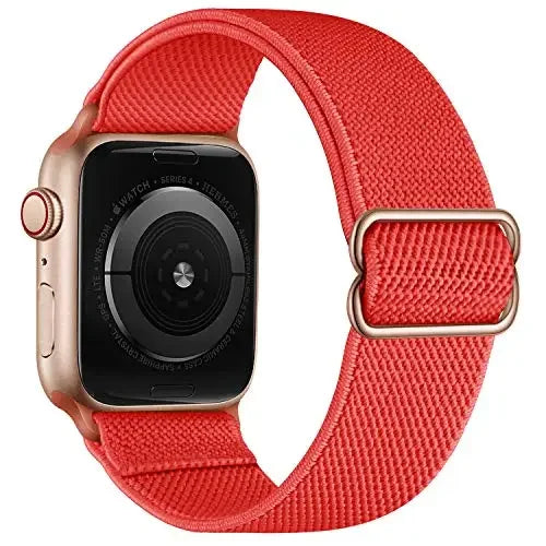 Nylon Loop band For Apple Watch 49mm 45mm 44mm 42mm 41mm 40mm 46mm Elastic band Apple Watch Ultra 3 2 11 10 9 8 7 6 5 4 SE band
