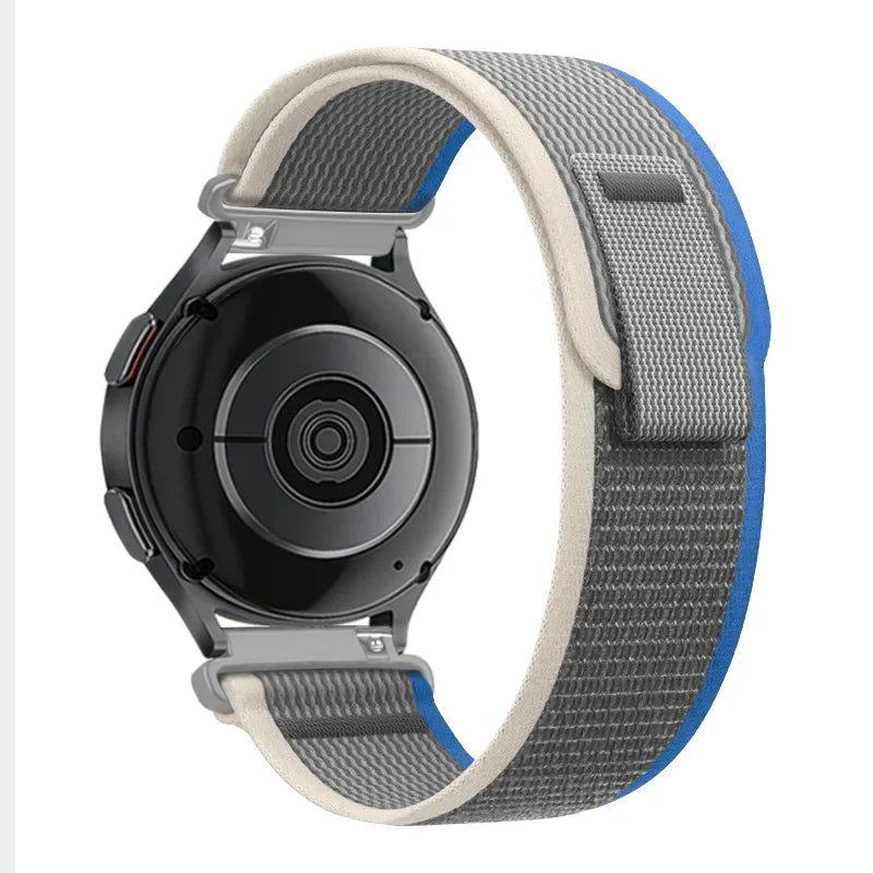 20mm 22mm Trail Nylon Strap for Huawei Watch 5/4/GT5/4 Pro 46mm Samsung Galaxy Watch 7 6 5 4 Sports Bracelet Amazfit Balance/GTR