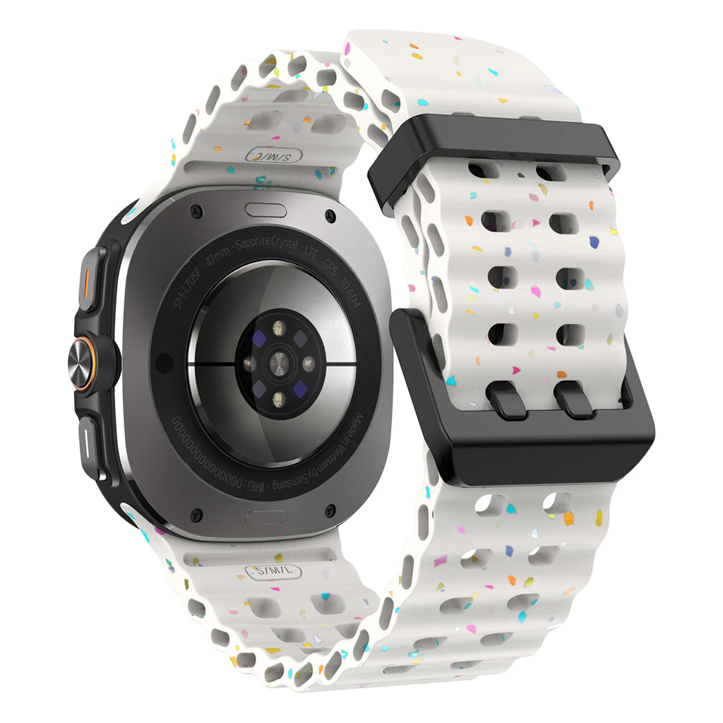 Luminous Strap for Samsung Galaxy Watch 7 Ultra 47mm Smart Watchband Silicone Bracelet for Galaxy Watch 7 Ultra Men Women Correa