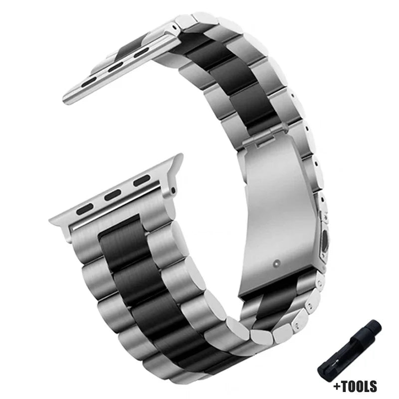 Stainless Steel band for Apple Watch band Ultra 2 49mm 46mm 45mm 41mm 44mm 42mm metal band Apple Watch Series 10 9 8 7 SE 6 5 4