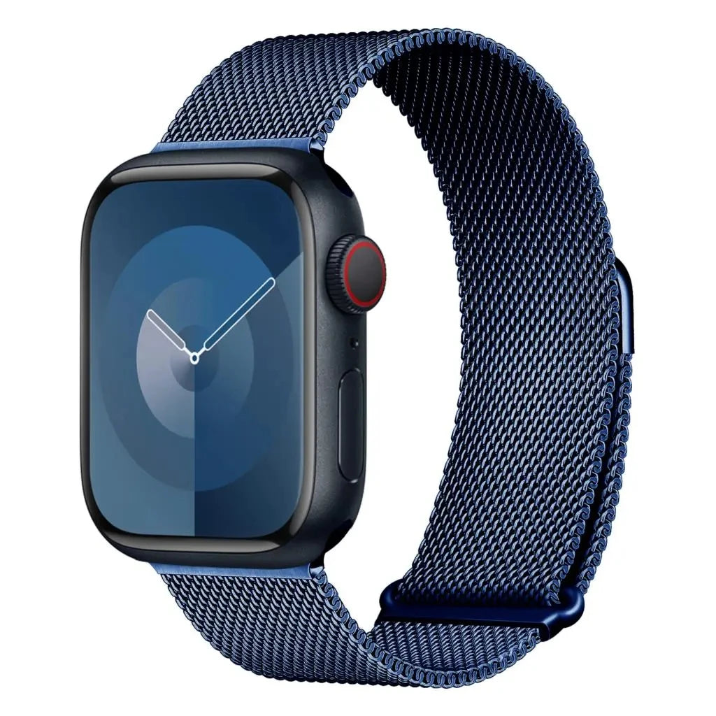 band For Apple Watch band 44mm 40mm 45mm 41mm 42mm 46mm 49mm Milanese Loop metal band Apple Watch Series Ultra 2 10 9 8 SE 7 6 5