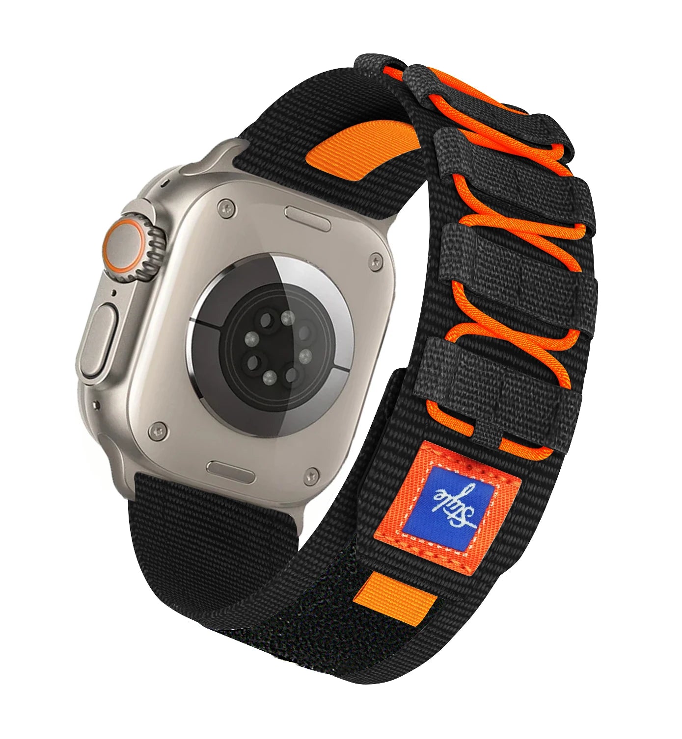 Nylon Five Loop band for Apple Watch Ultra 3 2 1 49mm Wristband for 11 10 9 8 7 6 5 4 SE3 46mm 45mm 44mm 42mm 41mm 40mm Correa