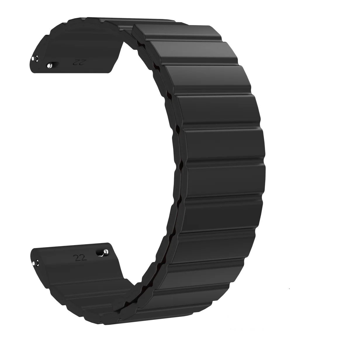 Universal Silicone Magnetic Watch band 16mm 18mm 20mm 22mm Quick Release Waterproof Durable Soft Smartwatch band For Men Women