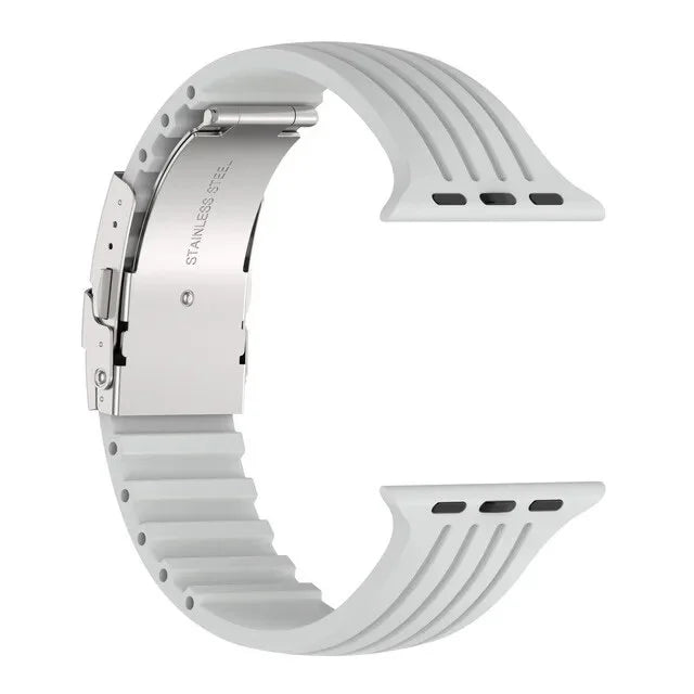 Silicone band Soft band For Apple Watch Ultra 2 44mm 40mm 49mm 45mm 41mm 38mm 42mm 45mm Apple Watch Series 3 6 SE 7 8 9